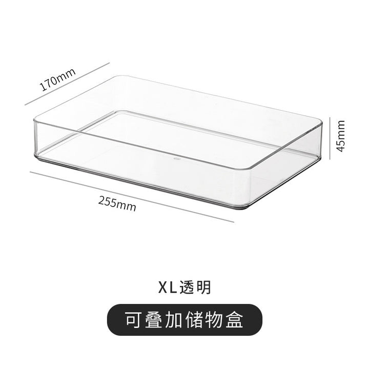 塑料批发抽屉收纳盒桌上轻奢化妆品分格厨具卧室自由组合储物盒