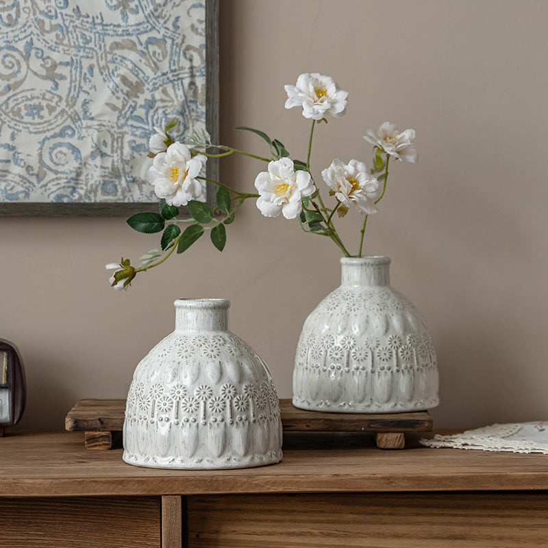 Ceramic Flower Home Home Flower Flower Living Room Flower