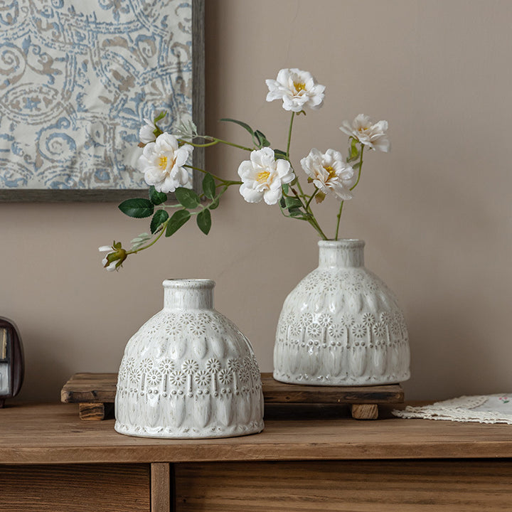 Ceramic Flower Home Home Flower Flower Living Room Flower