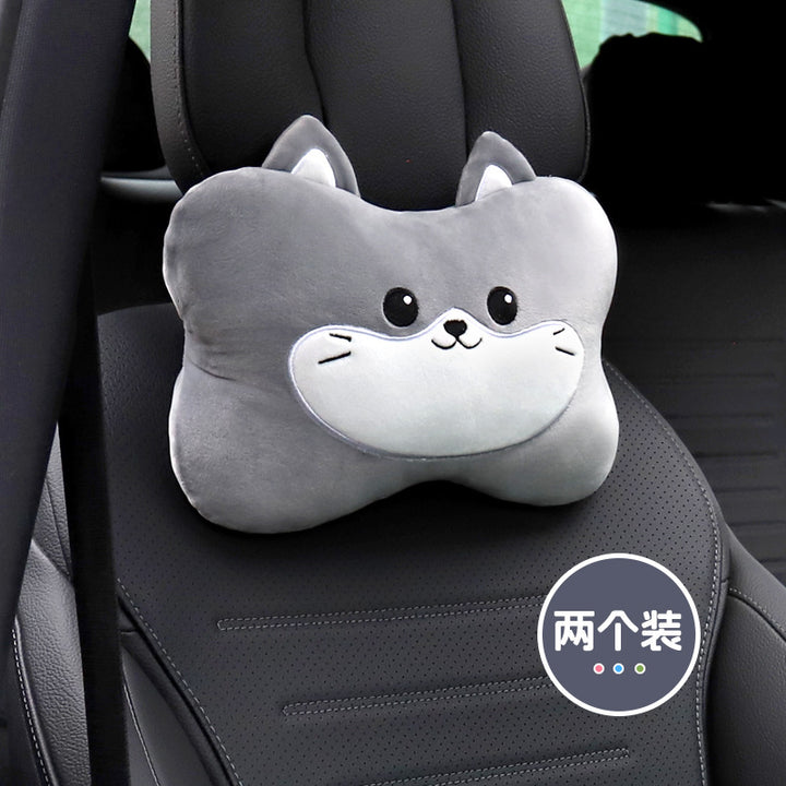 Car Neck Pillow All Season Universal Waist Support Cute