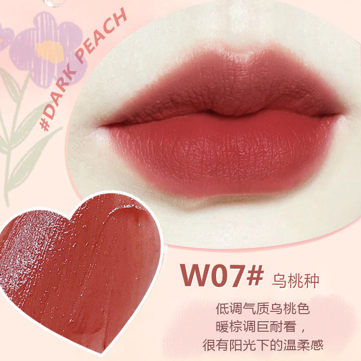 WODWOD绒雾轻感奶霜唇釉素颜不易掉色不易沾杯显白轻薄素颜奶油色