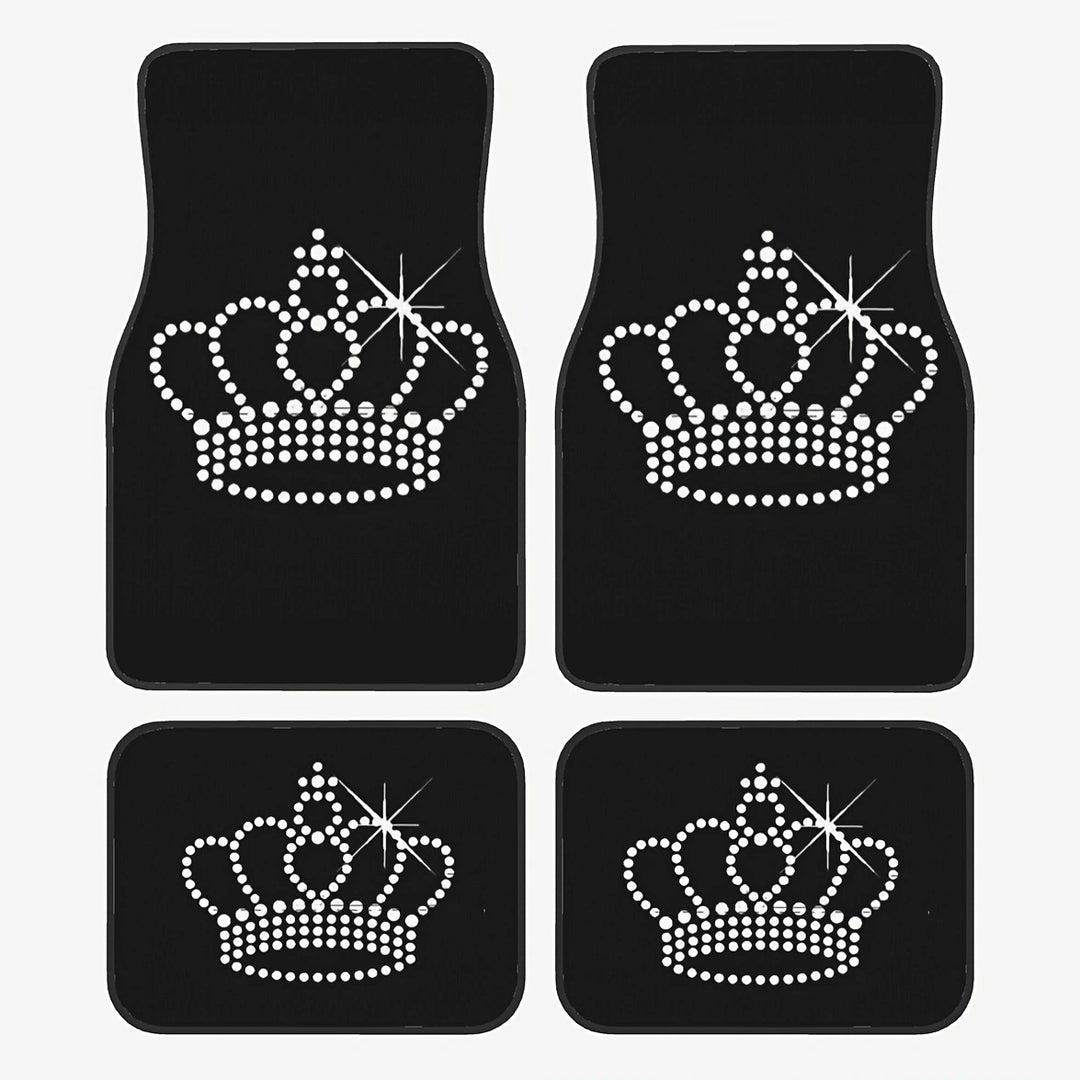 TEMUVintage Nordic Car Foot Mat Carpet 4 Piece Set Stain Resistant Floor Mat TEMUFoot Mat Wholesale