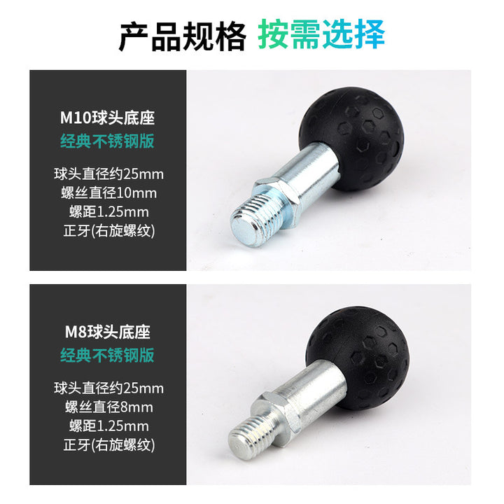 Universal 25 MM Motorcycle Electric Vehicle M 8 M 10 Non Slip
