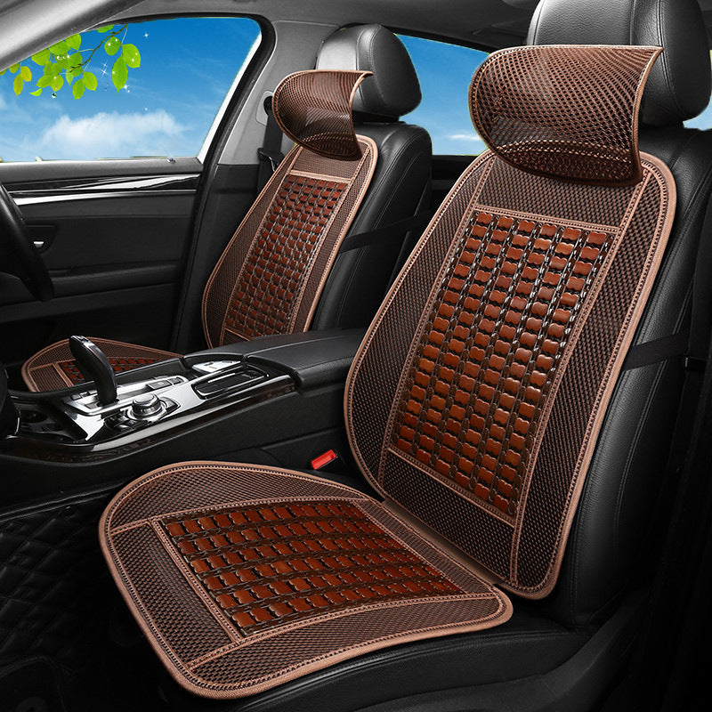 Summer Bamboo Cool Car Seat Cushion – Breathable Single Piece Four Season Truck Pad