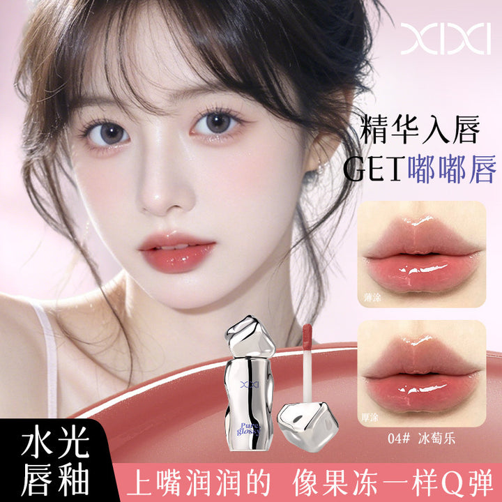 彩妆xixi沁光剔透水光唇釉持妆水润透亮唇部嘟嘟唇易上色显白唇蜜