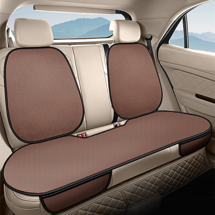 Ice Silk Breathable Car Seat Cushion – 3-Piece Four Season Universal Cool Pad