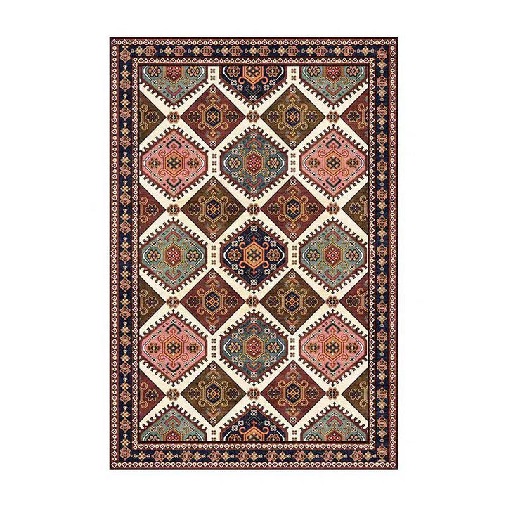 Vintage Carpet Living Room Stain Resistant Durable Bedroom