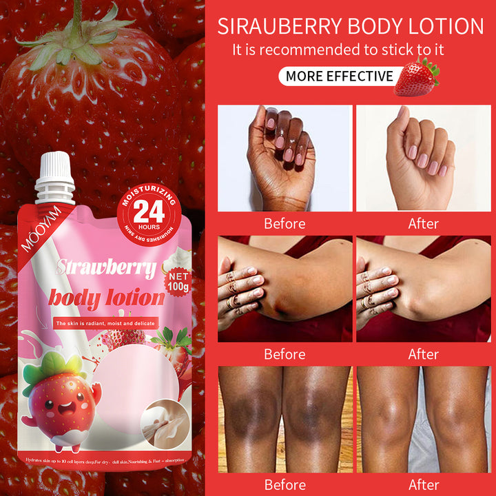 Strawberry Body Lotion Moisturizing