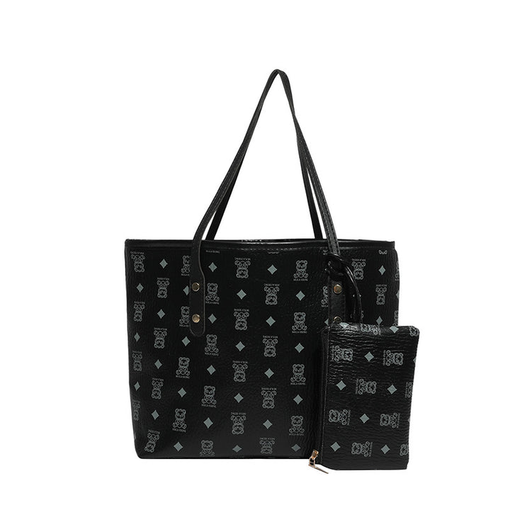 Vintage Tote Bag Women Spring Summer New Fashion Large Capacity Shoulder Bag Premium Feel Underarm Bag
