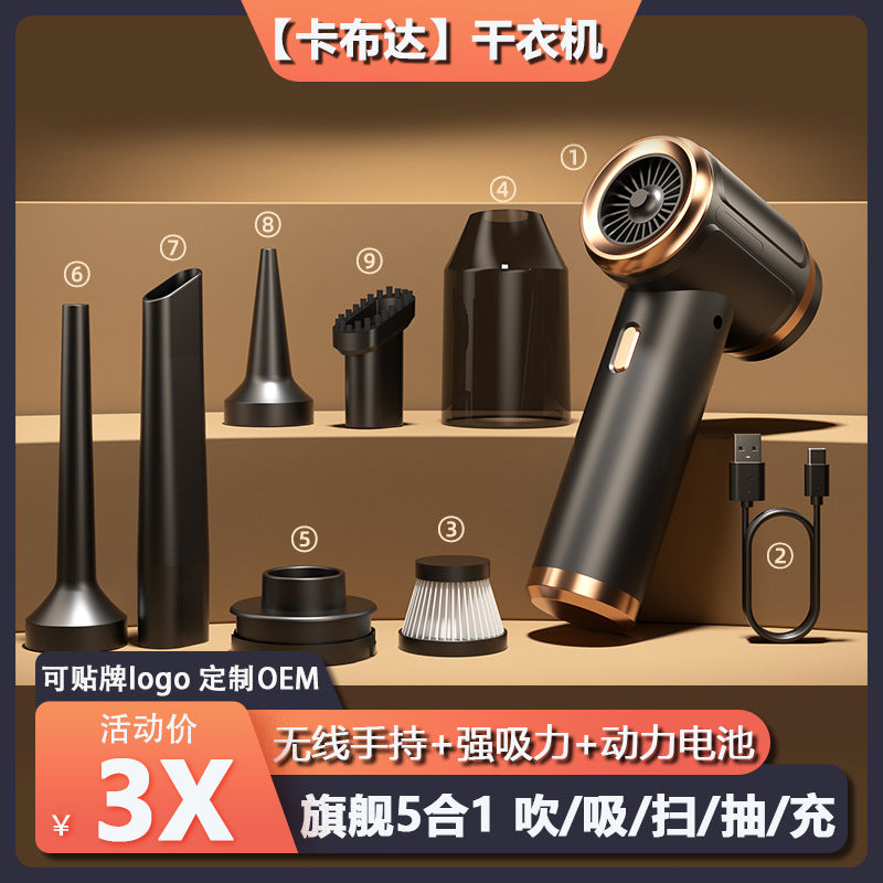 Handheld Cordless Vacuum Cleaner – Powerful Suction Car & Home Mini Vacuum