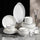 Round Ceramic Bowl & Plate Dinnerware Set – Simple High-End 2026 Tableware