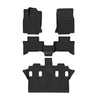 适用于普拉多LC250六/七座汽车脚垫跨境 PRADO LC250 car mat