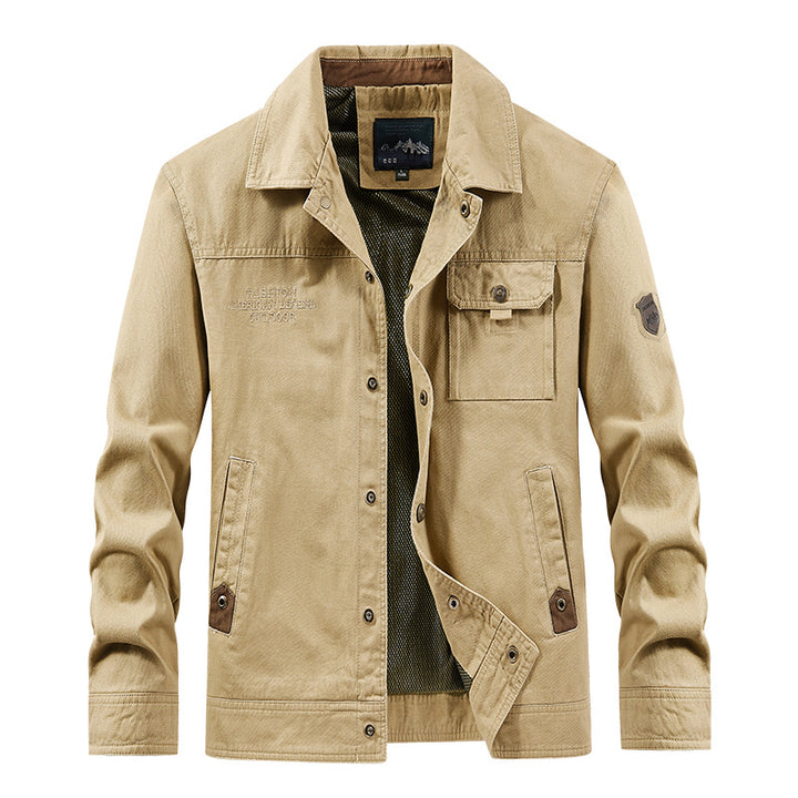 Men's Thin Spring Jacket Men Plus Size Casual Top Korean Style Trendy Men Wholesale