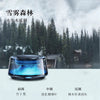 大牌同款雪山云雾景观香薰汽车香氛装饰摆件高级感富士山车载香薰