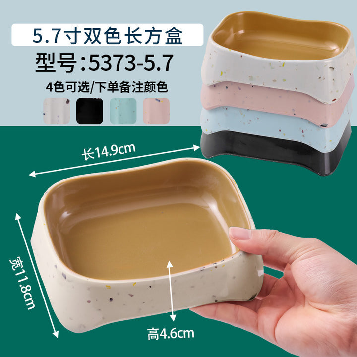 网红海鲜火锅店专用自选菜盘海底捞大排档同款RF芯片密胺餐具商用