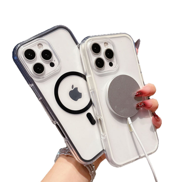 For iPhone 17 promax Precision 2-in-1 Airbag Mag Safe Phone CaseiPhone16 Clear Shockproof