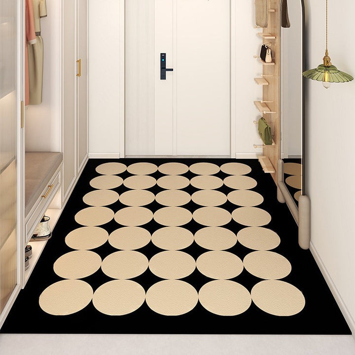 Light Luxury Premium Feel Entryway Floor Mat PVCMinimalist Large Foot Mat Non Slip Durable Door Mat