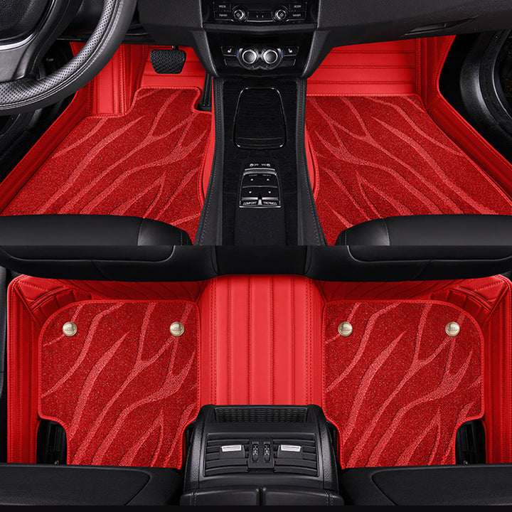 iq Special Car Foot Mat Floor Mat Carpet Interior Decor Modified