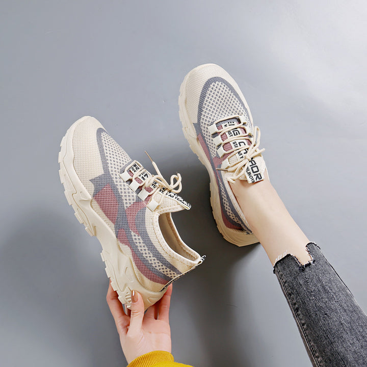 New Shoes Women Summer Casual Shoes Women Small Light Thick Sneakers