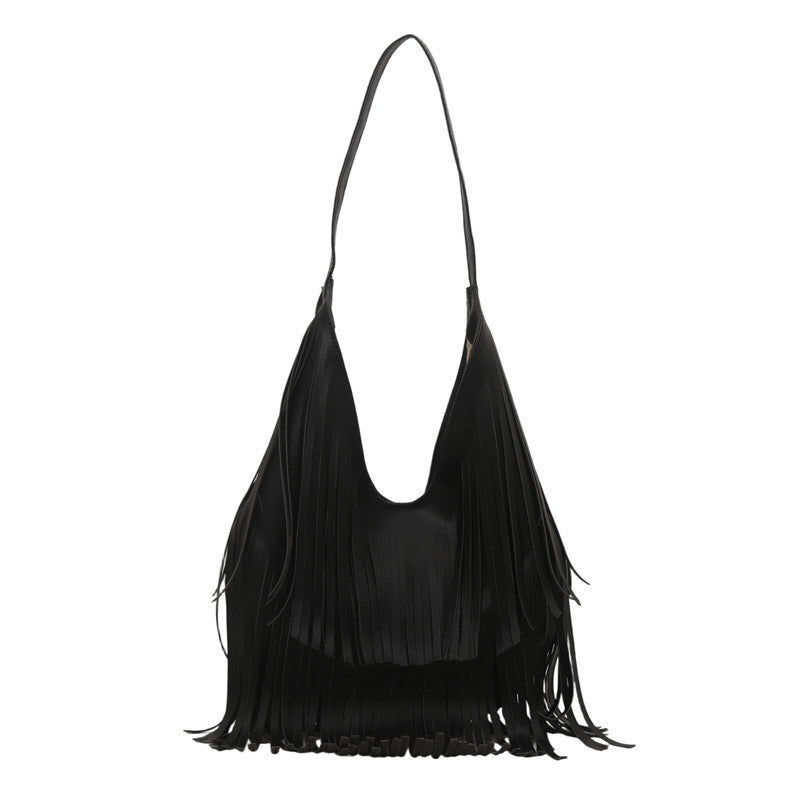 Casual Spring New Stylish Minimalist Large Capacity Vintage Underarm Tote Shoulder Bag