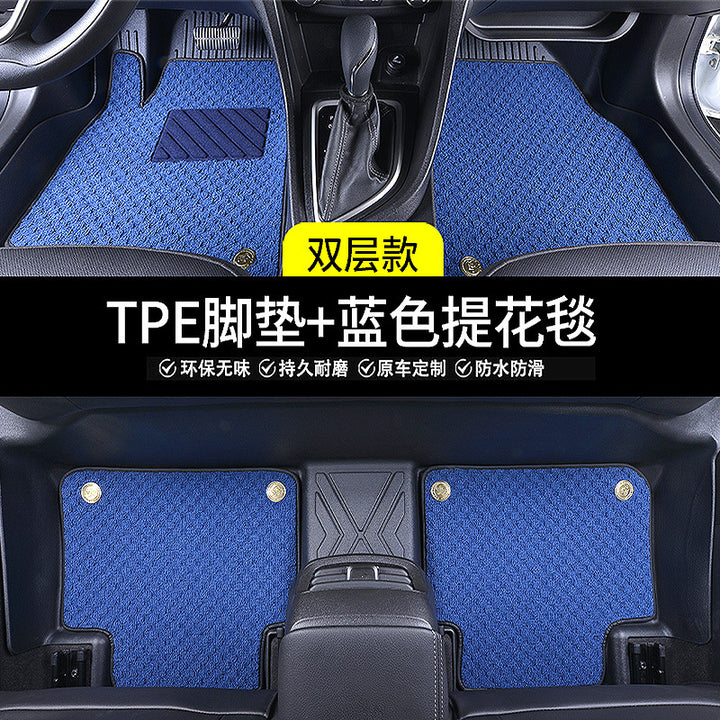 Universal TPE Car Floor Mat – Full Surround Odour-Free Waterproof Interior Pad