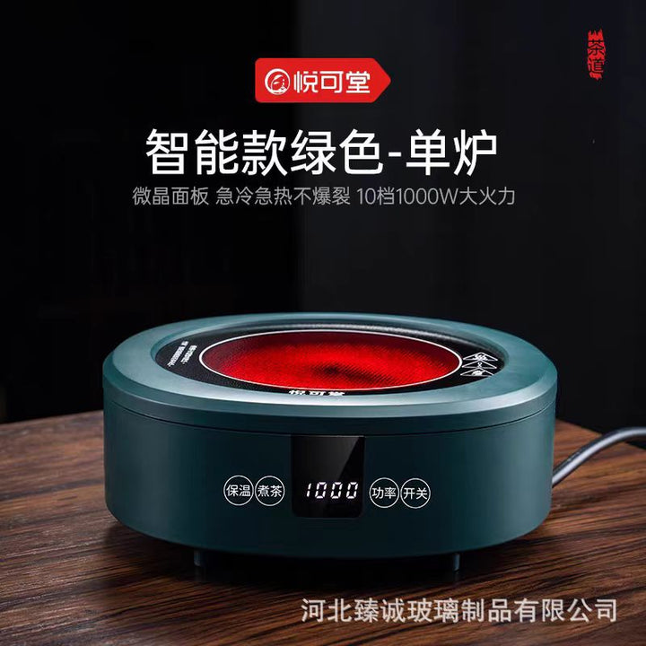 加厚耐热玻璃提梁壶现代简约耐高温大容量蒸煮茶壶电陶炉专用壶