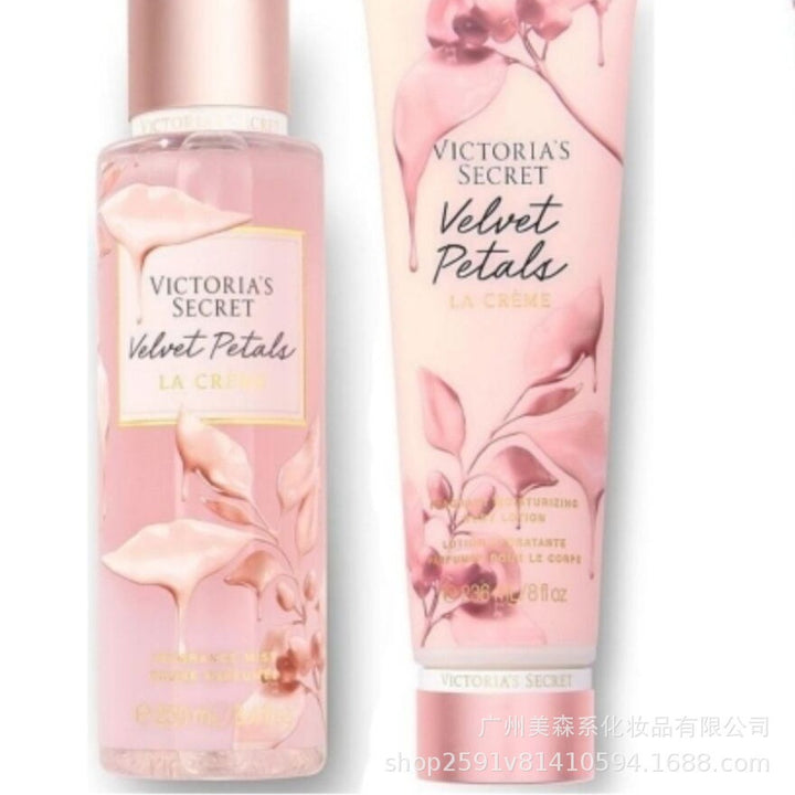 跨境维多利亚的秘密身体乳VS香氛喷雾套装滋润保湿持久留香爆款