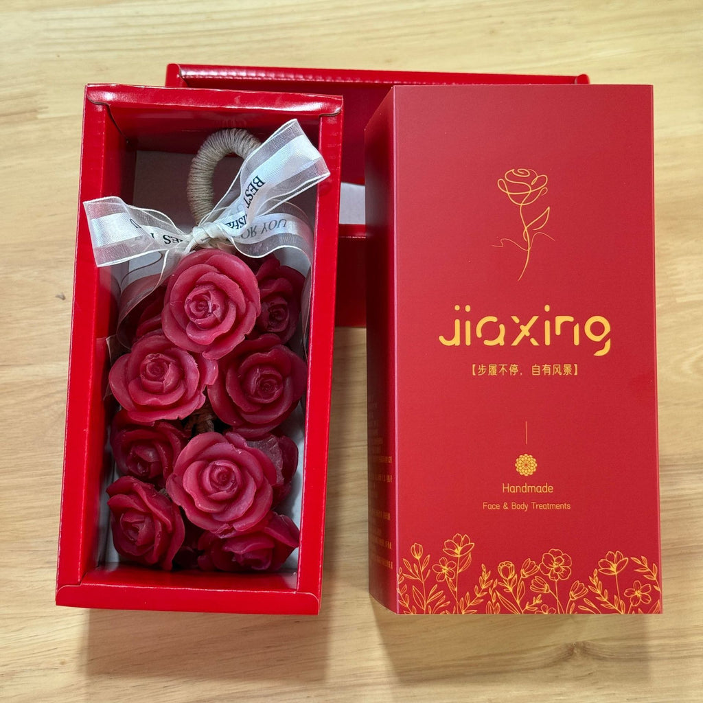 香皂创意手工水晶玫瑰花香熏皂可沐浴洗手伴手礼熏皂挂件礼盒伴手