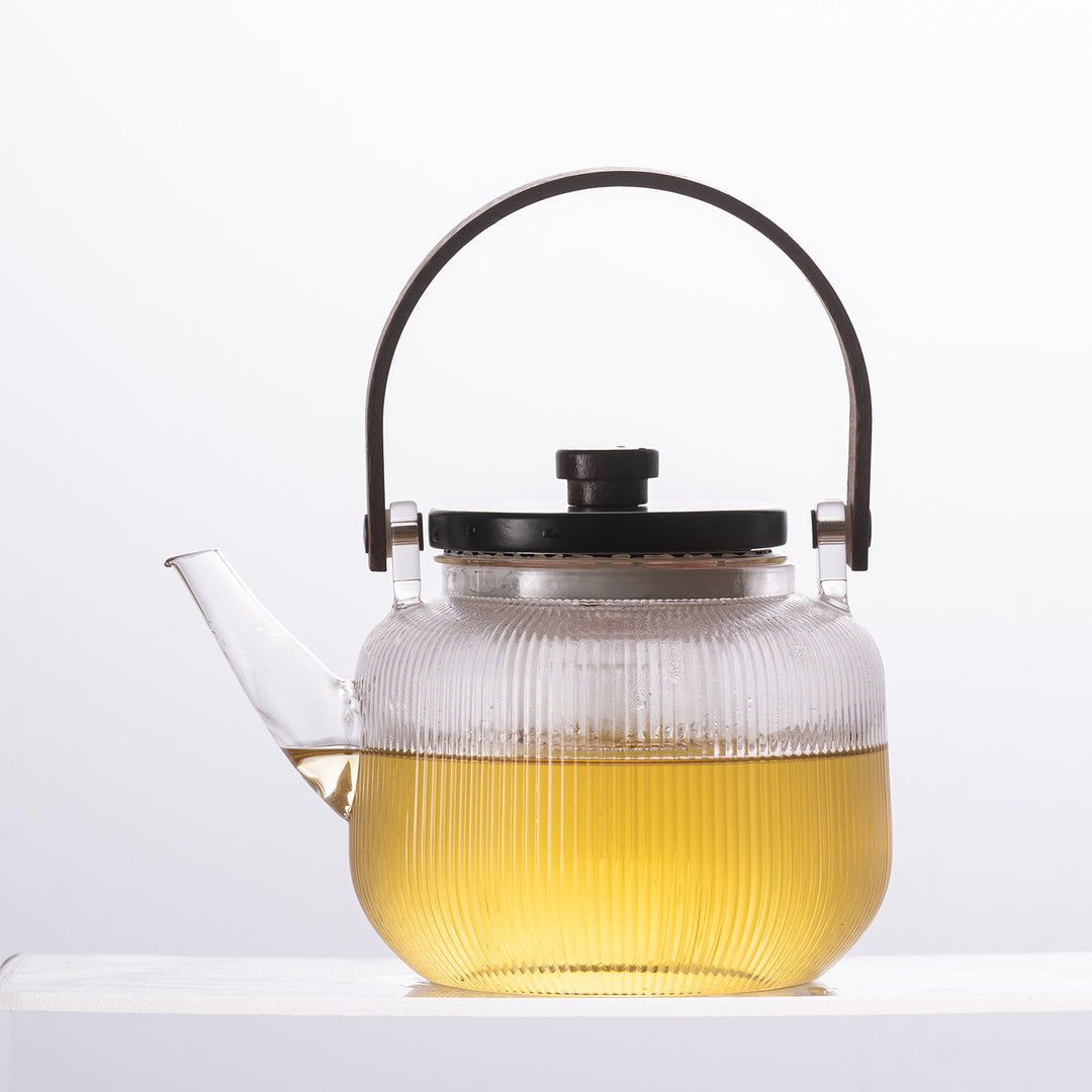 水果茶壶茶杯耐热玻璃花茶壶套装蜡烛加热下午茶休闲厅美容院茶具