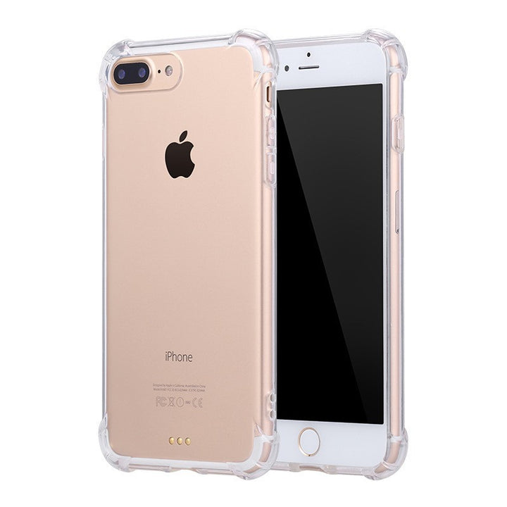 For iPhone 17 Phone Case 4-Corner Airbag ShockproofiPhone16 promax Clear Protective Case TPUSoft Case
