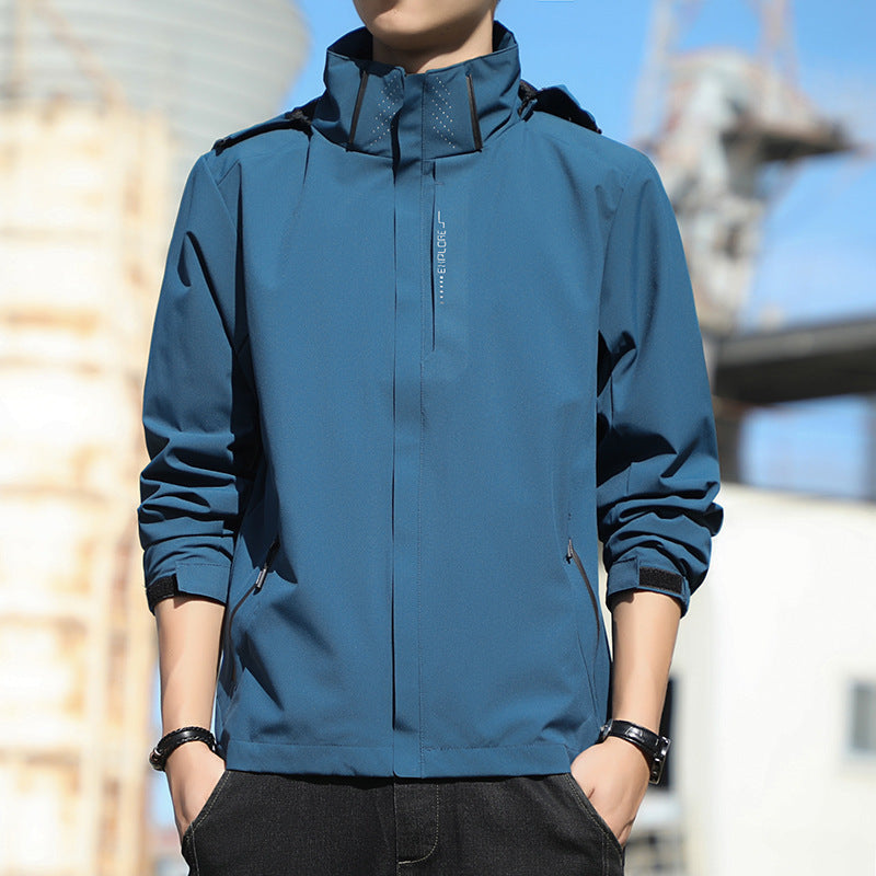 Men's Spring Men Casual Waterproof Sports Versatile Jacket Men