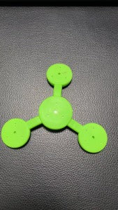 运动相机通用配件 J型转接头基座转接头长螺丝一体基座自拍五指环
