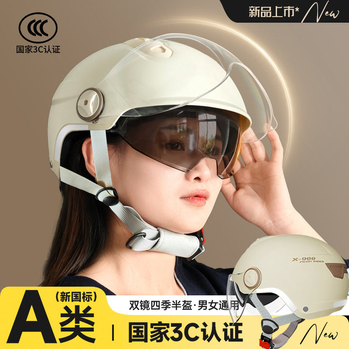 3 c Motorcycle Helmet Men's Women's