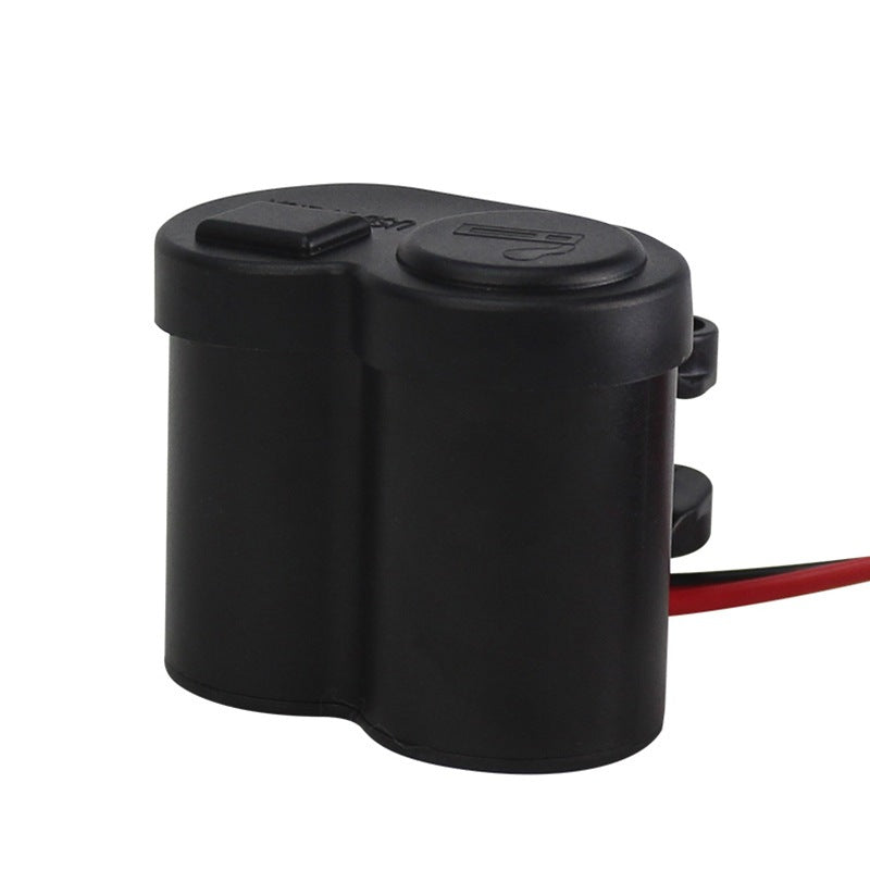 摩托车通用USB车载点烟器12V45V防水手机充电器多功能点烟器批发