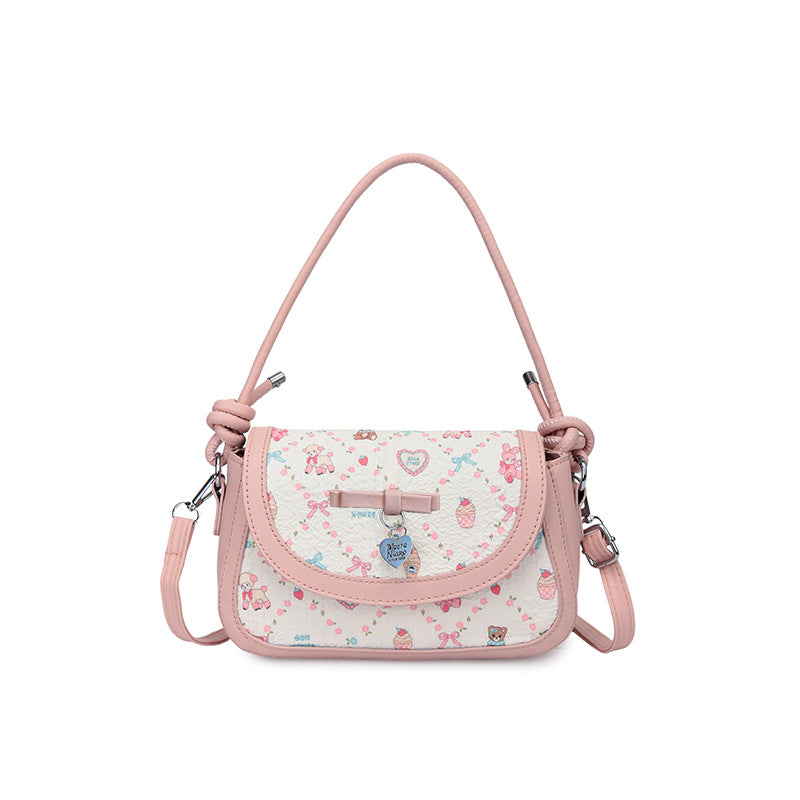 New Shoulder Bag Pink Underarm Bag Bag Unique Stylish Crossbody Women Bag