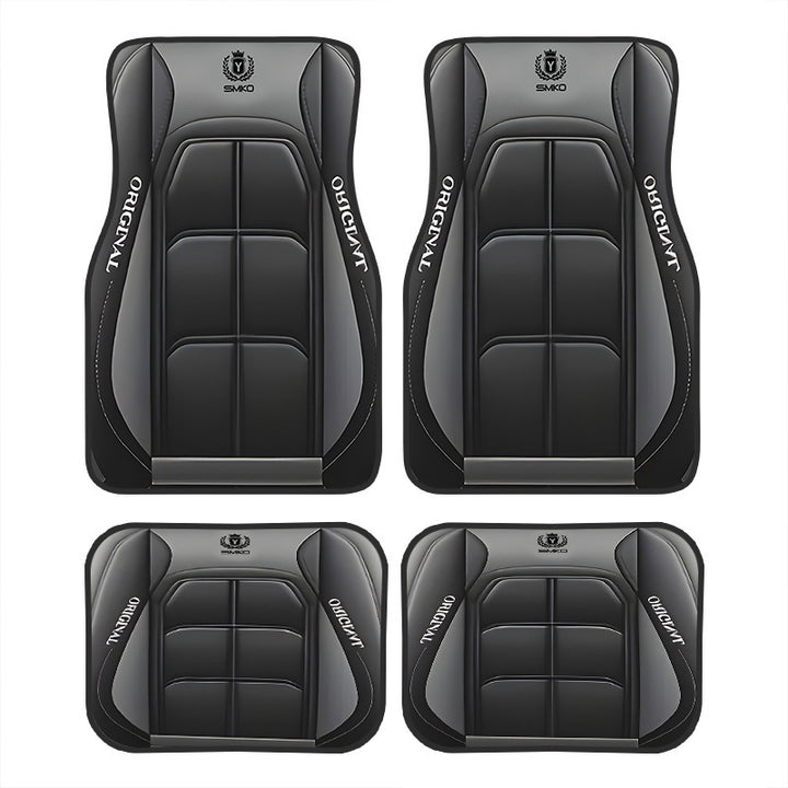 TEMUNordic Vintage Car Foot Mat Carpet Carpet 4 Piece Set Stain Resistant Floor Mat Wholesale Drop Shipping
