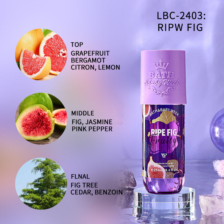 跨境专供女士香水身体喷雾持久留香body splash250mL工厂贸易批发