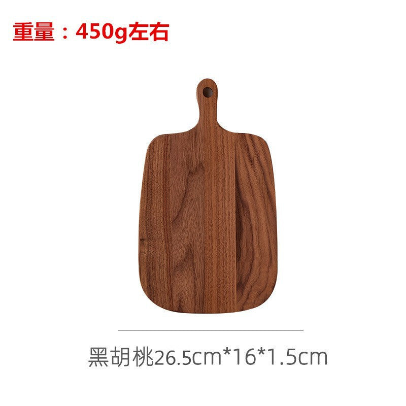 跨境定制相思木菜板胡桃木实木砧板牛排板户外便携露营面包水果板