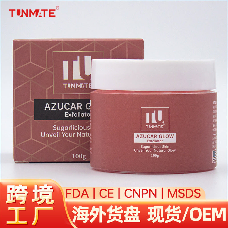 Face Body Scrub Exfoliating Cleanse Face Cream Exportazucar glow exfoliator
