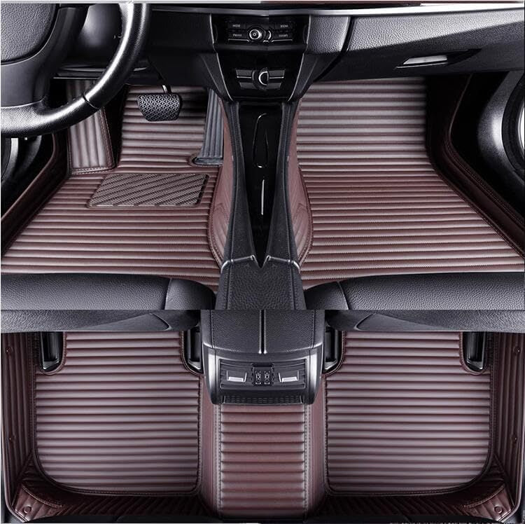 Compatible LADA Granta Special Leather Car Foot Mat
