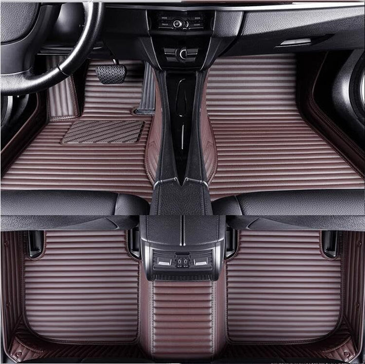 Compatible LADA Granta Special Leather Car Foot Mat
