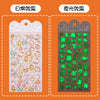 3D Glow-in-Dark Crystal Diamond Stickers – Kids Cartoon Phone Case Decoration Stickers