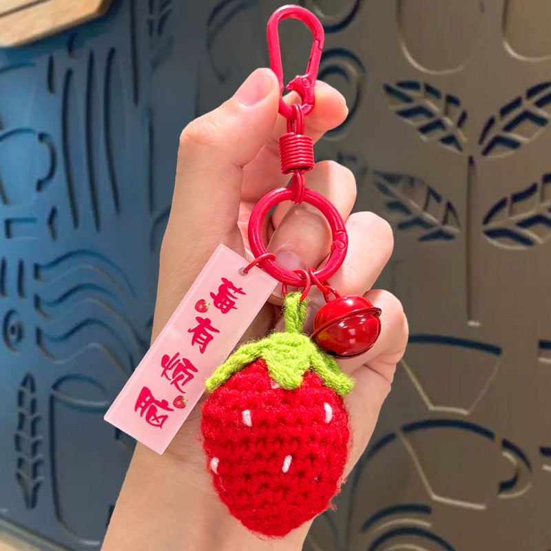 Rose Keychain Hanging Decor Gift