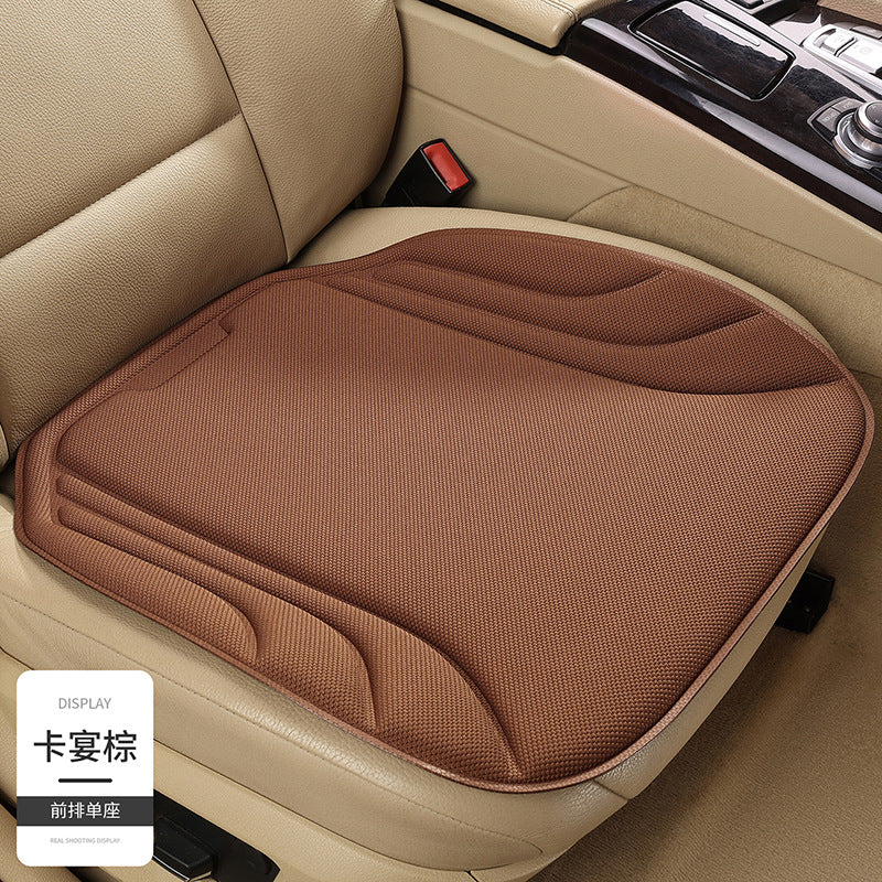 Seaweed Fiber Latex Car Seat Cushion 3-Piece Set – Breathable Anti-Slip Universal Car Seat Pad