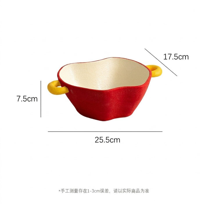 苹果香蕉陶瓷碗盘餐具套装盘子杯子汤碗可爱网红创意礼物餐具套装