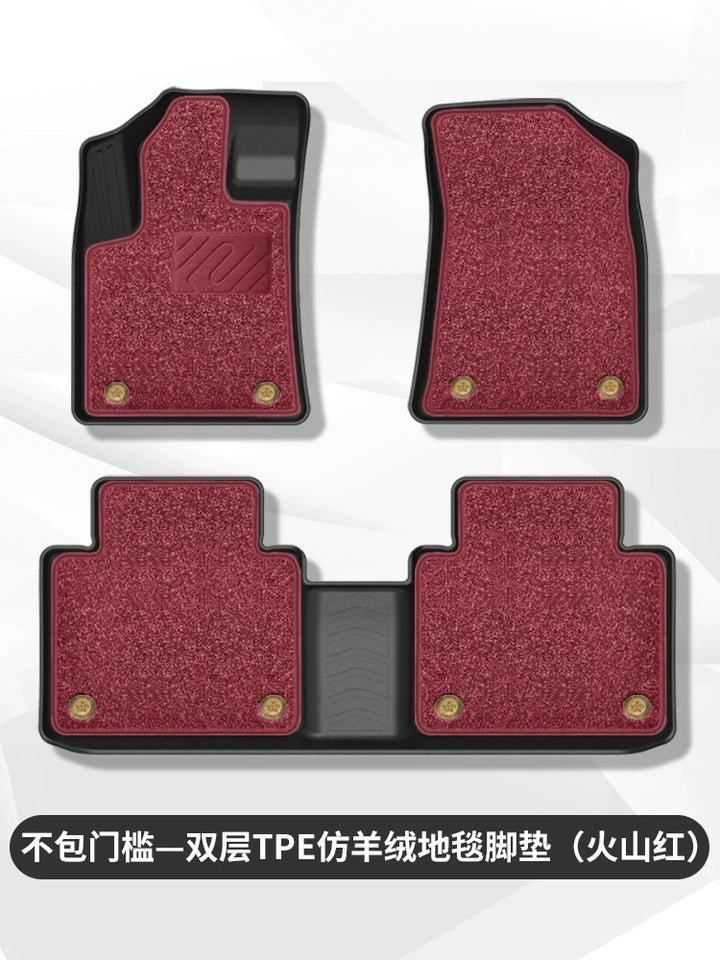 Universal TPE Car Floor Mat – Full Surround Odour-Free Waterproof Interior Pad