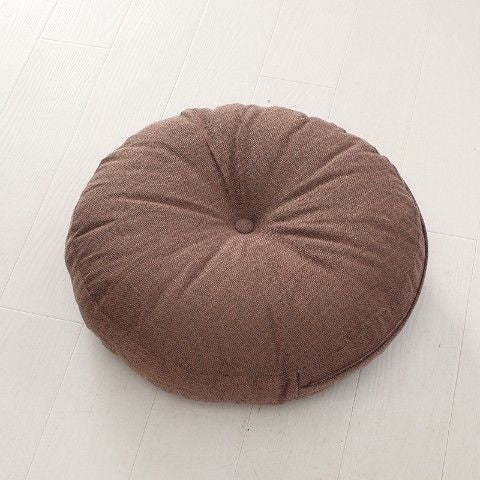 Large Linen Seat Cushion Thickened Japanese Style Seat Cushion