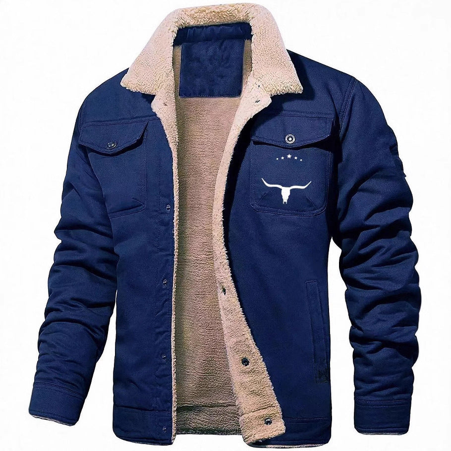 Fall/Winter Men's Cotton Casual Men Jacket