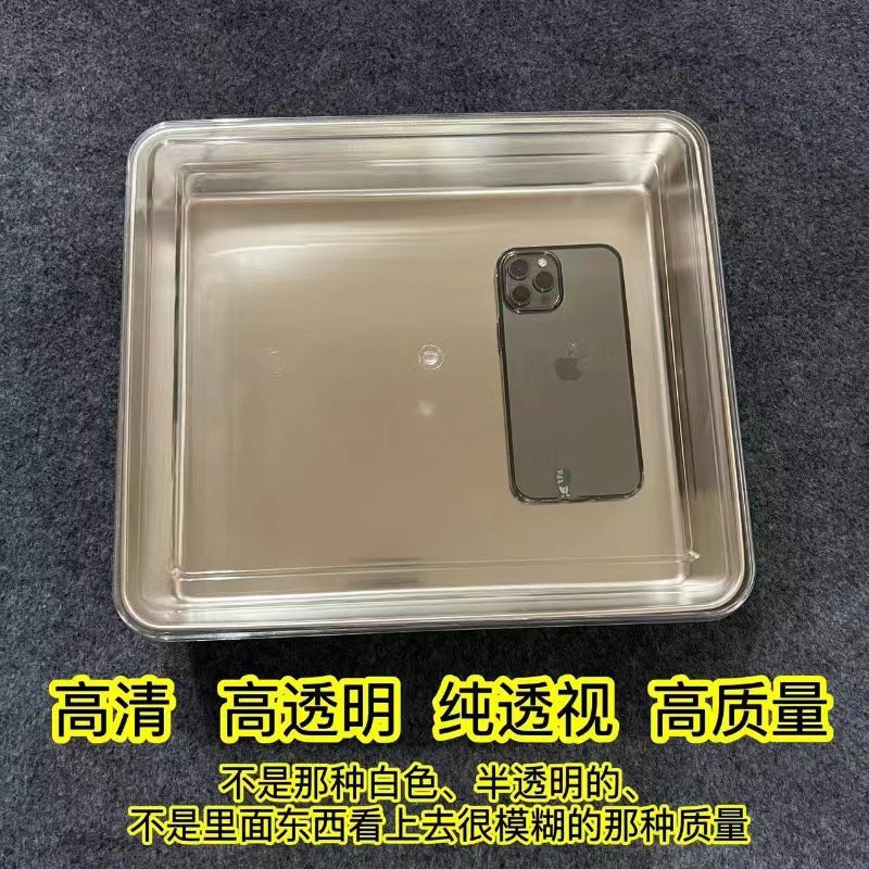 冰粉配料盒小料盒调料盒水果捞展示商用凉粉专用摆摊网红全套盒子