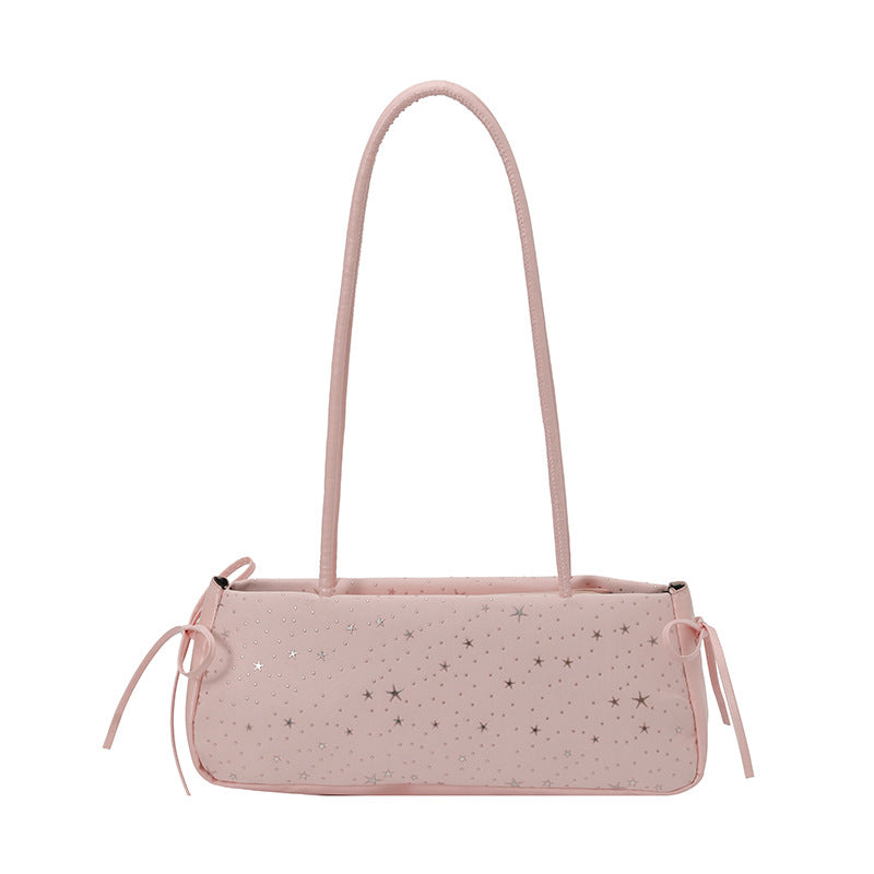 Spring New Simple Commuter Shoulder Bag – Women's Casual Daily Fashion Bag
